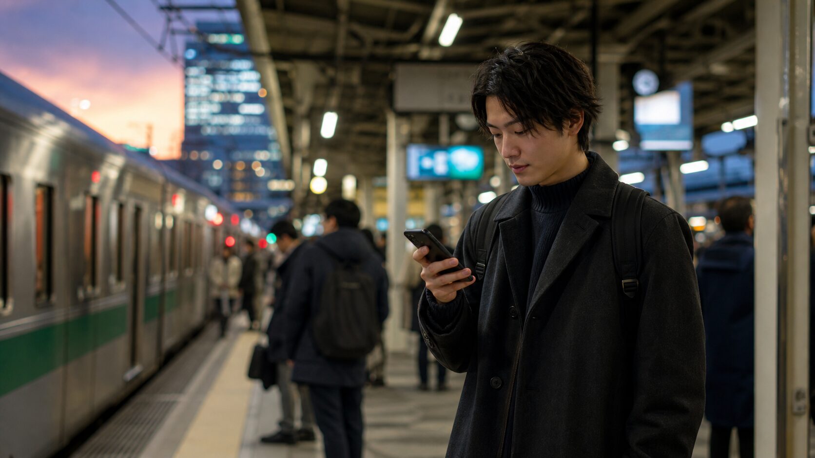 スマートフォンから軽く参加するファン体験のイメージ