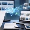 企業発表がAIによる整理を経てニュース面に届くイメージ