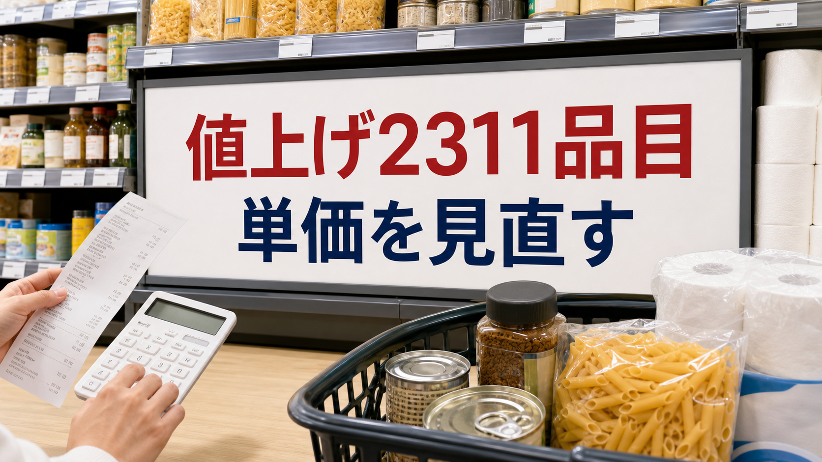 8月値上げ2311品目を受けて買いだめ前に単価と置き場所を見直すアイキャッチ